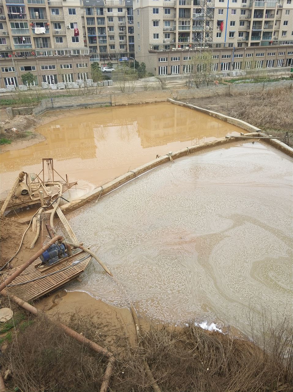 芗城沉淀池淤泥清理-厂区废水池淤泥清淤