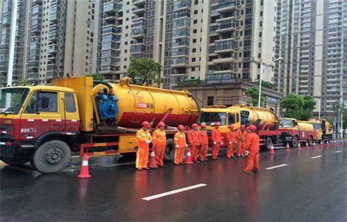芗城市政管道清淤